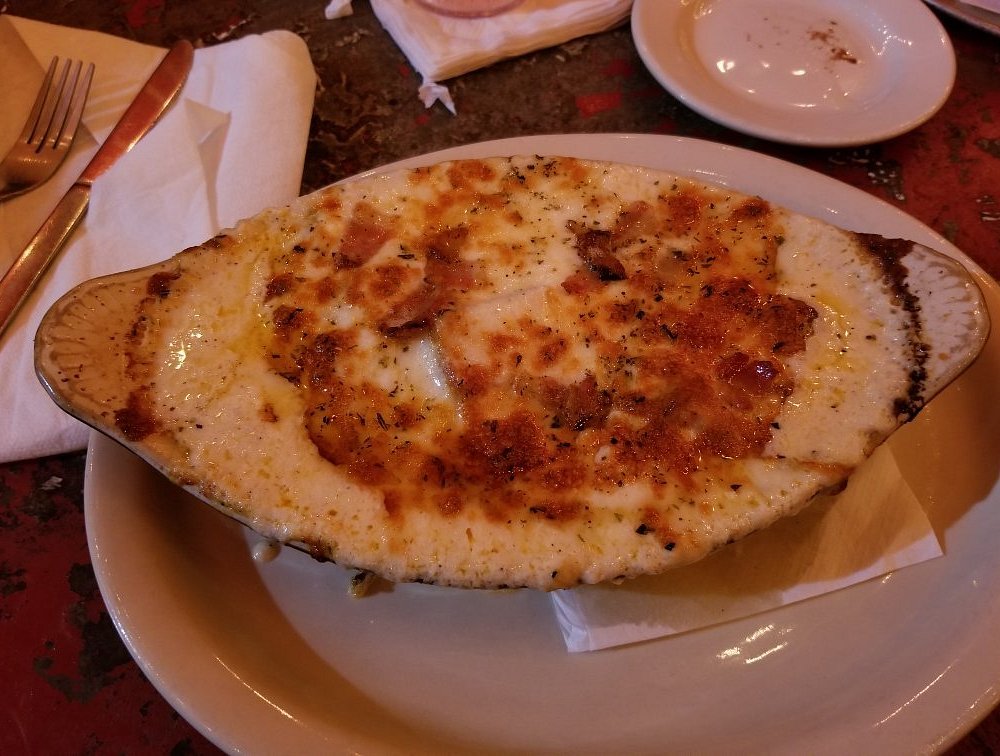 Bonelli’s Cafe Italia signature dishes LasagnaVeal ParmesanChicken Piccata